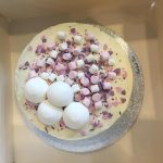 A cake baked by a student from a top sixth form college