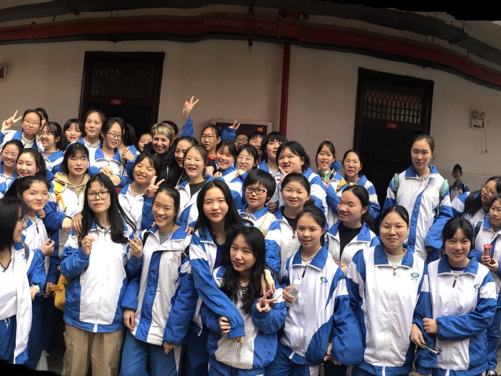 students in china