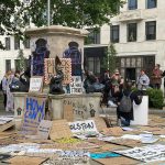 Black Lives Matter protest signs