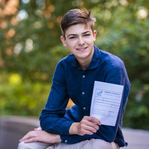 Ukraine student with amazing results
